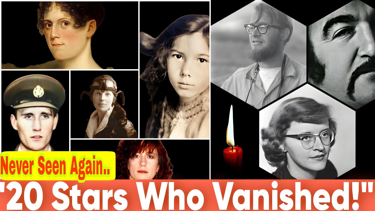 20 Celebrities Who Vanished Without a Trace | Unsolved Disappearances You Won&rsquo;t Believe