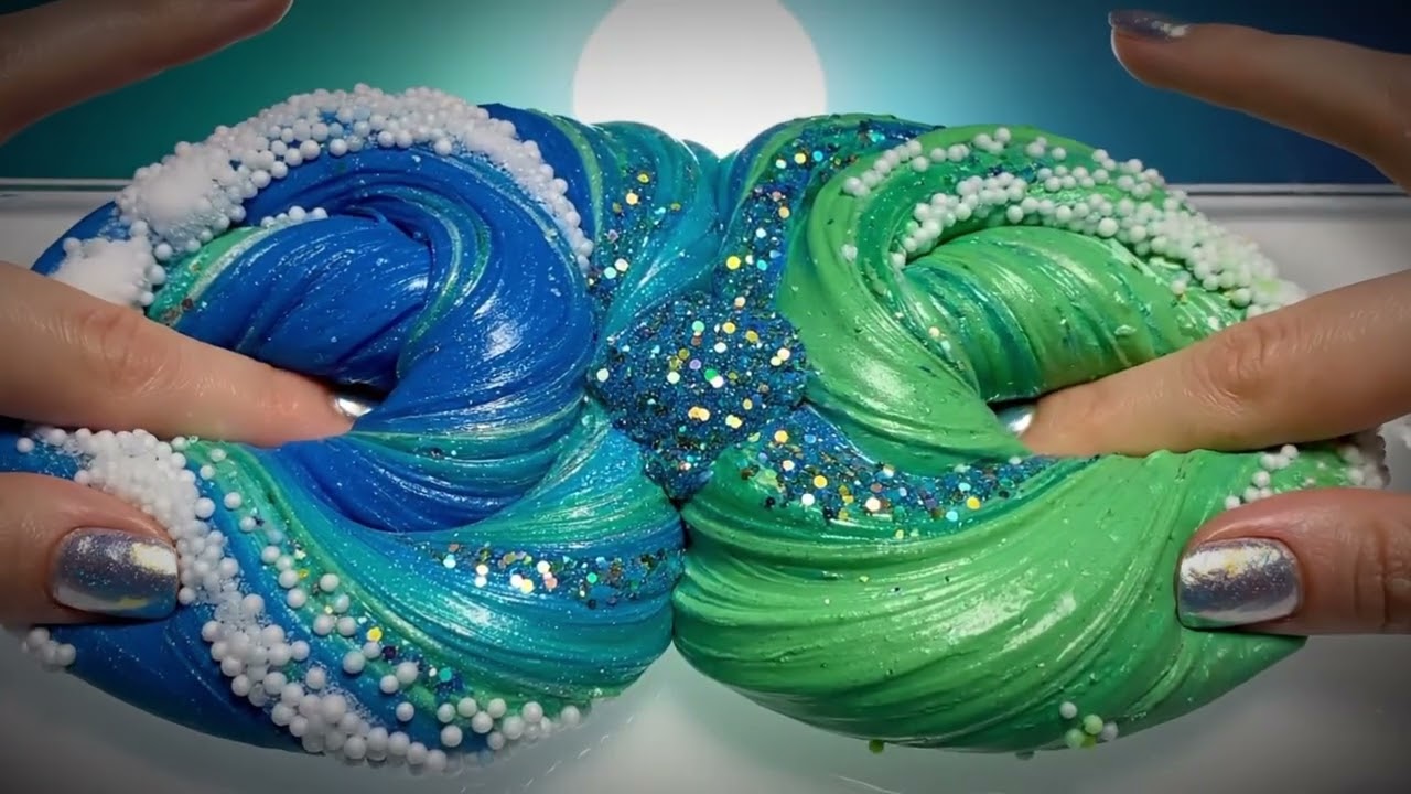 Rainbow Slime ASMR | Satisfying Foam Slime Mixing No Talking No Music | Relaxing Slime Video