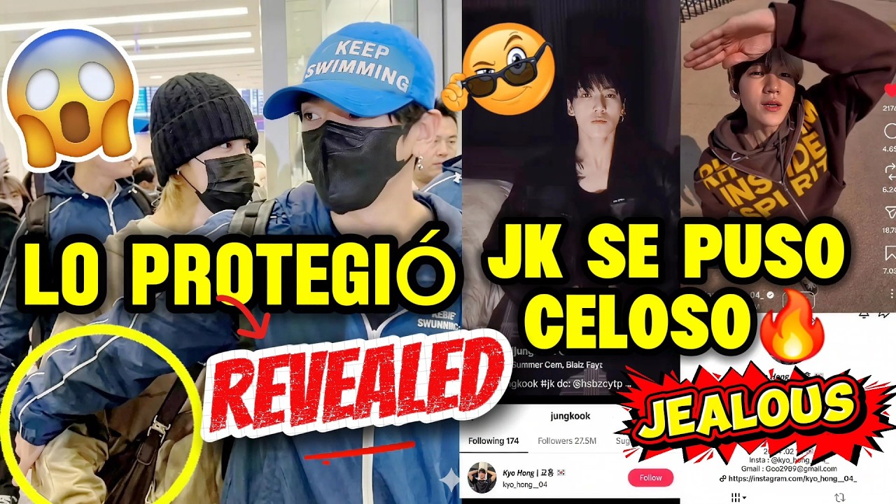 Ревность? Всё было слышно😳Jungkook бежит защищать Jimin и говорит ему &laquo;Я ТЕБЯ ЛЮБЛЮ&raquo;🔥 + Интервью.