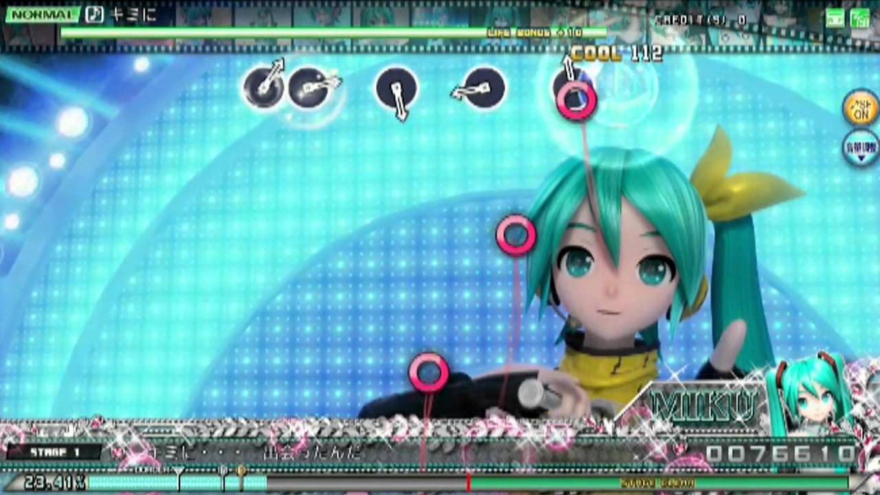 【Project DIVA Arcade】キミに【ボーカル＆ハツネミク＆生徒会執行部】