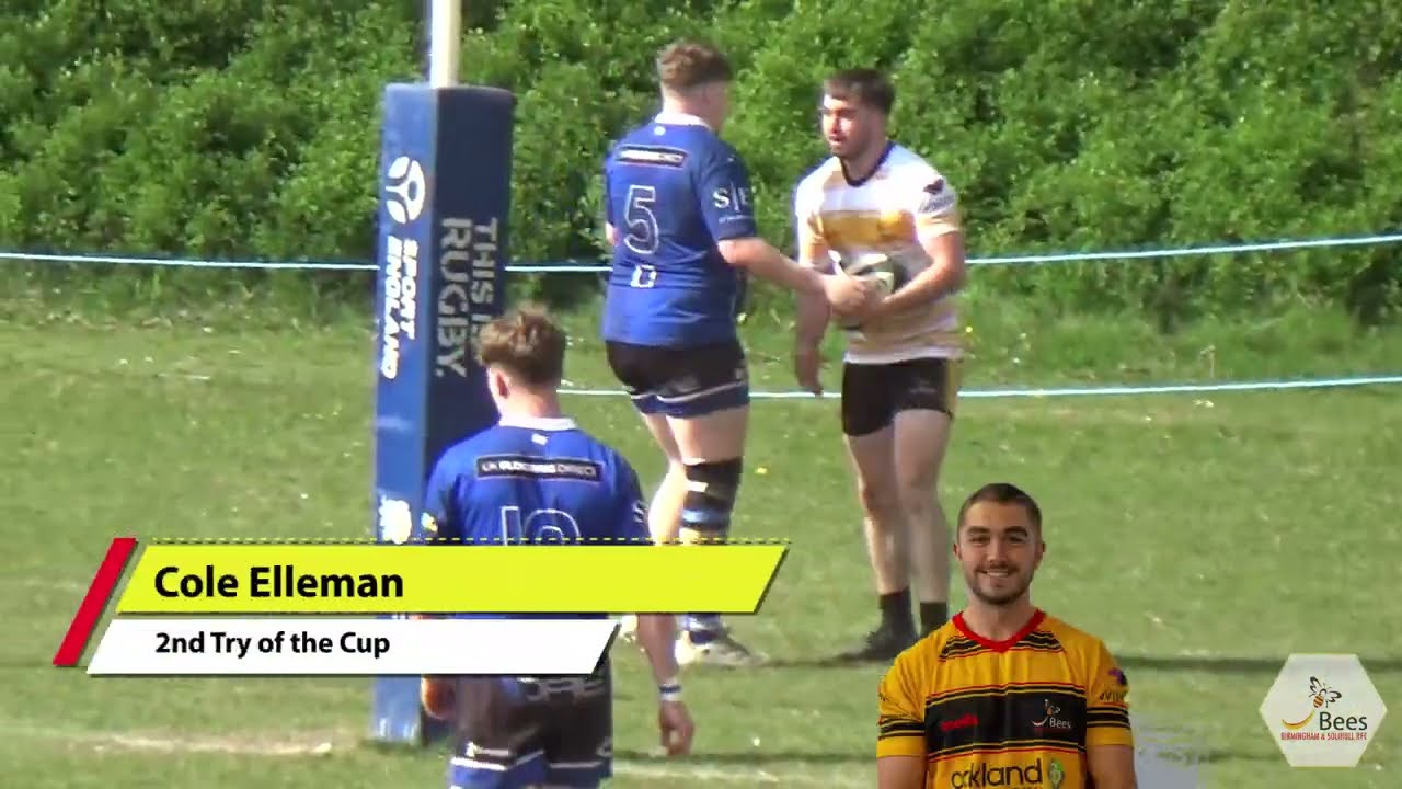 Match Highlights: Brackley RFC v Birmingham & Solihull RFC, Saturday 12th April