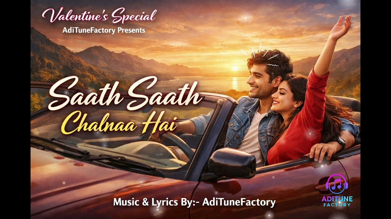😘Saath Saath Chalnaa Hai🌹#love#music#song#viral#trending#viralvideo#explore#fyp#new#newsong#lovesong