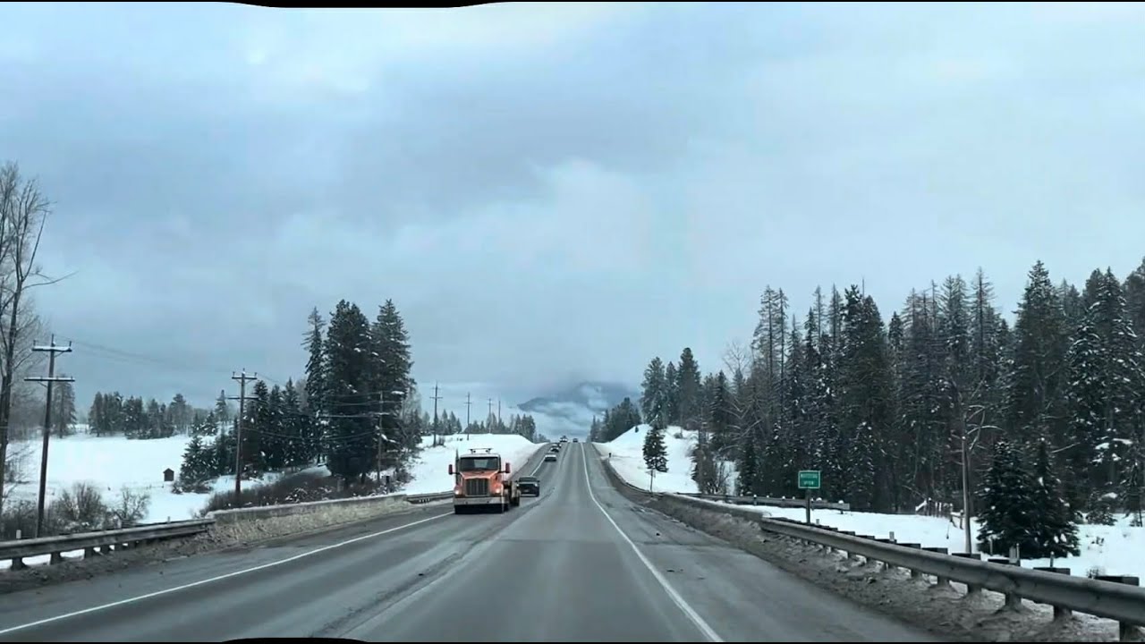 Montana Highway 40. Whitefish to Columbia Falls. #Montana