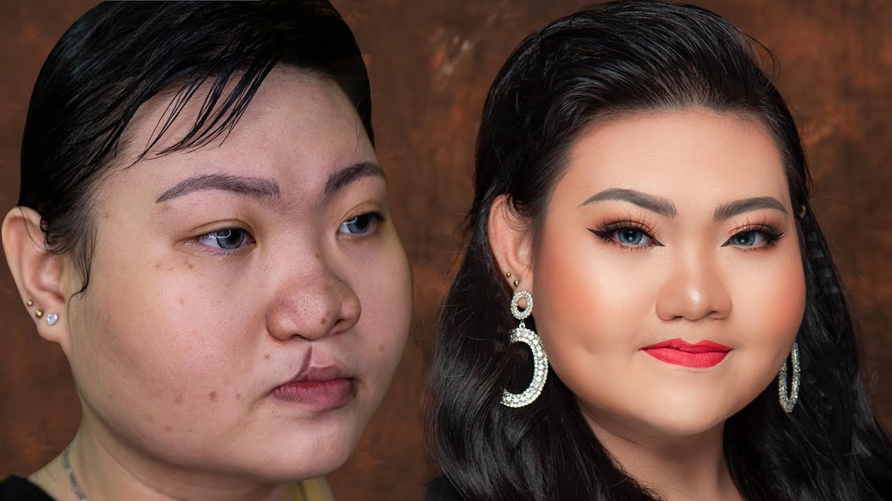 Trang Điểm Cho Cô Gái Bị Sứt Môi, Mũi Vẹo / Hùng Việt Makeup