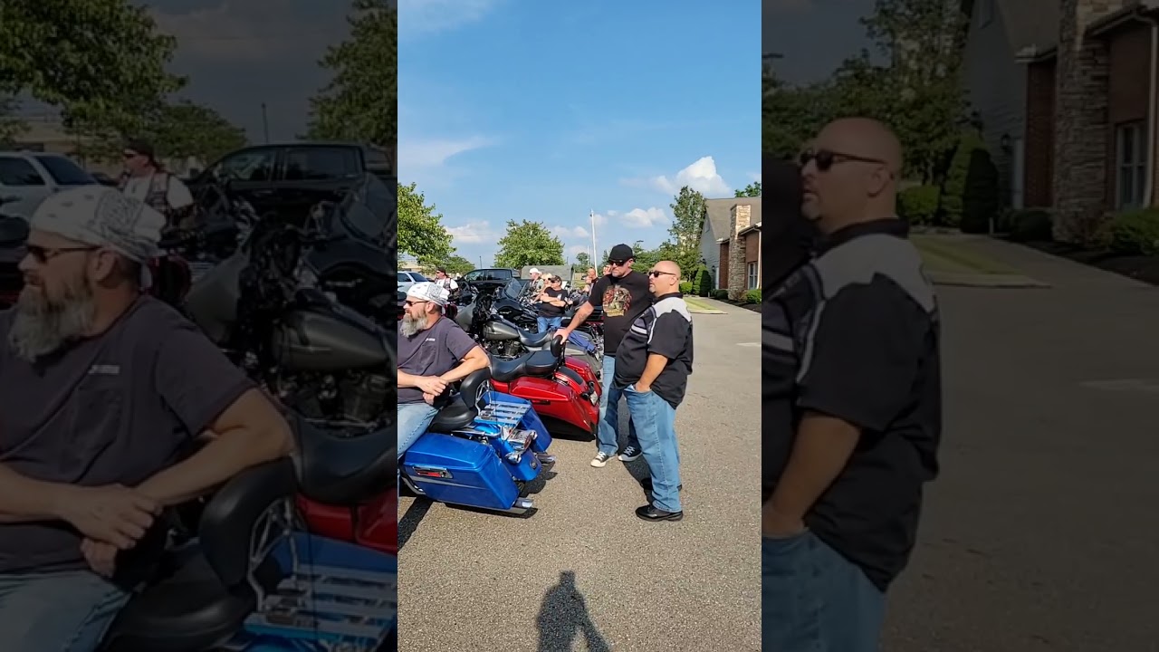 VIDEO: Hundreds of bikers honor Viet Nam Vet at his funeral