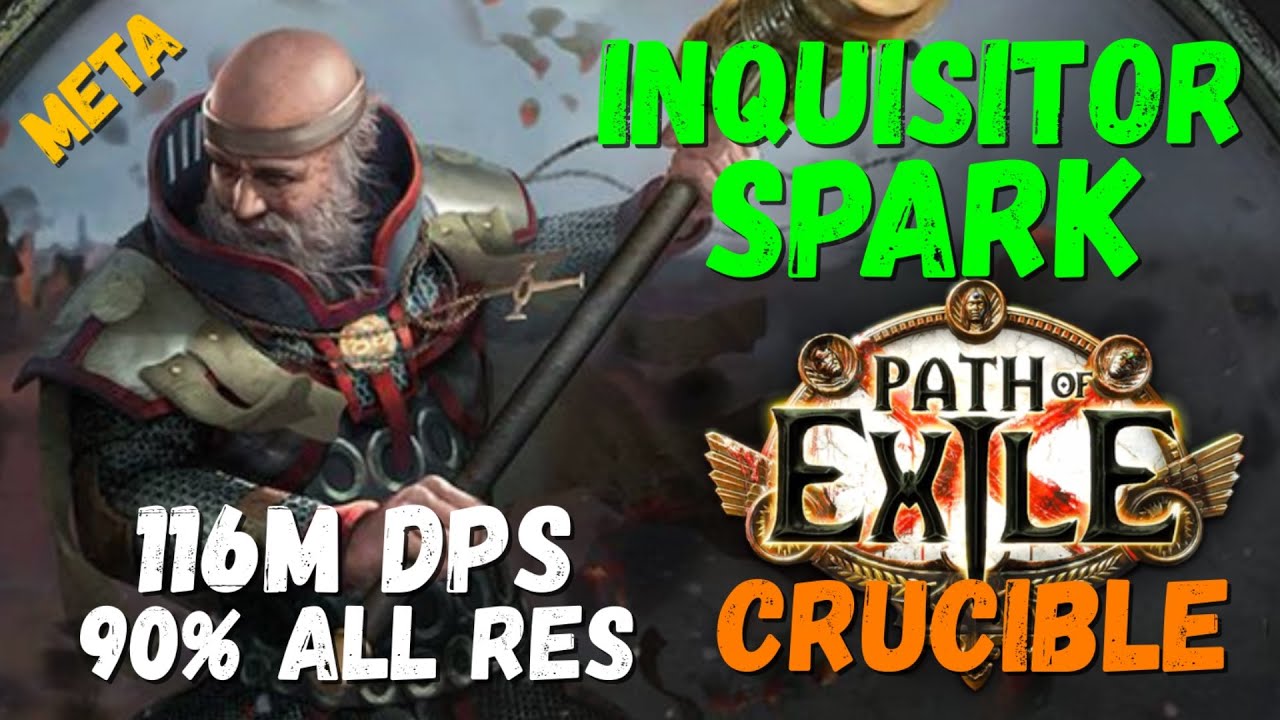 (Updated 3.27 POB) Inquisitor Spark Meta Build, 116M DPS, 90% all res, Ubers