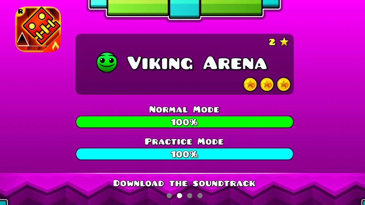 Geometry Dash Meltdown #2: Viking Arena (All Coins) - IVANCHO