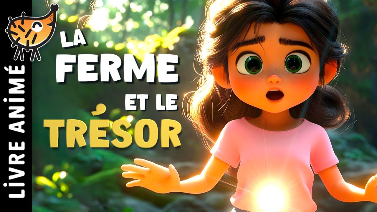 𝗟𝗔 𝗙𝗘𝗥𝗠𝗘 𝗘𝗧 𝗟𝗘 𝗧𝗥𝗘𝗦𝗢𝗥 💛 Histoire pour s'endormir, conte pour enfant, animaux, vache, poule, mouton