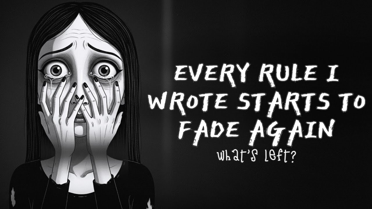 Every Rule I Wrote Starts To Fade Again || by ES (Official Dark Lyrics Video)