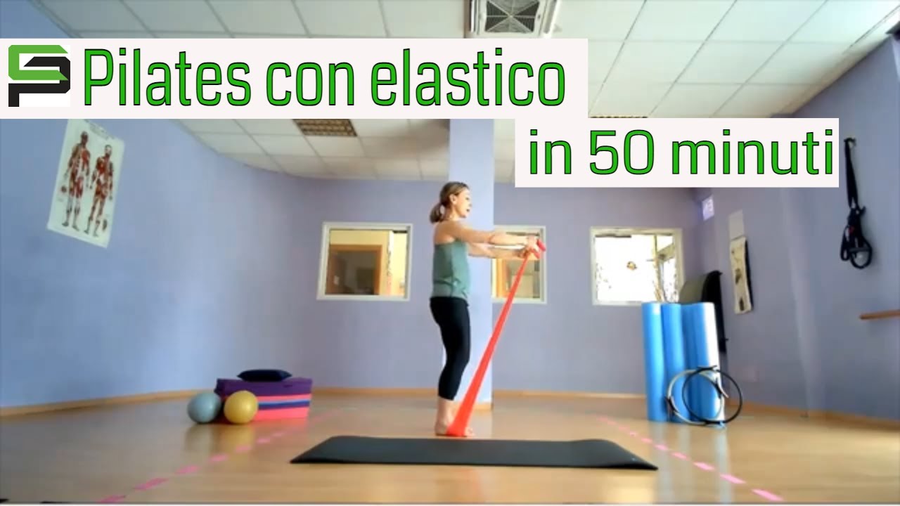 Tonificazione TotalBody - Pilates con elastico - Schiena forte ed elastica -