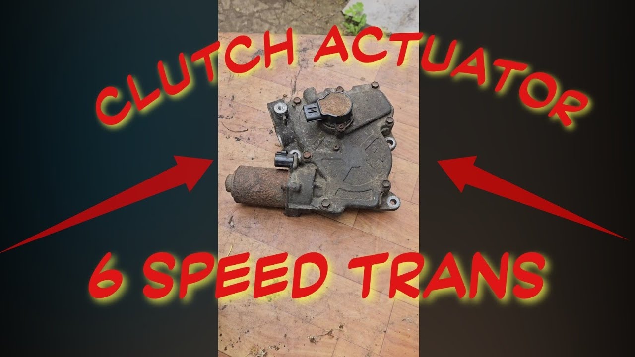 ACTUATOR OF CLUTCH TOYOTA HYDRAULIC 6 SPEED TRANS SEMI AUTOMATIC REBUILD REPAIR MMT YARIS AURIS CORO