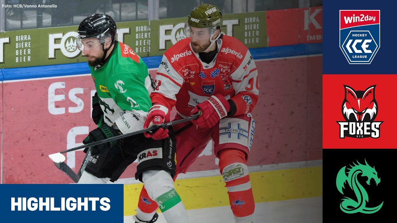 ICE: HCB Südtirol Alperia vs Olimpija Ljubljana 3. Spiel | Highlights