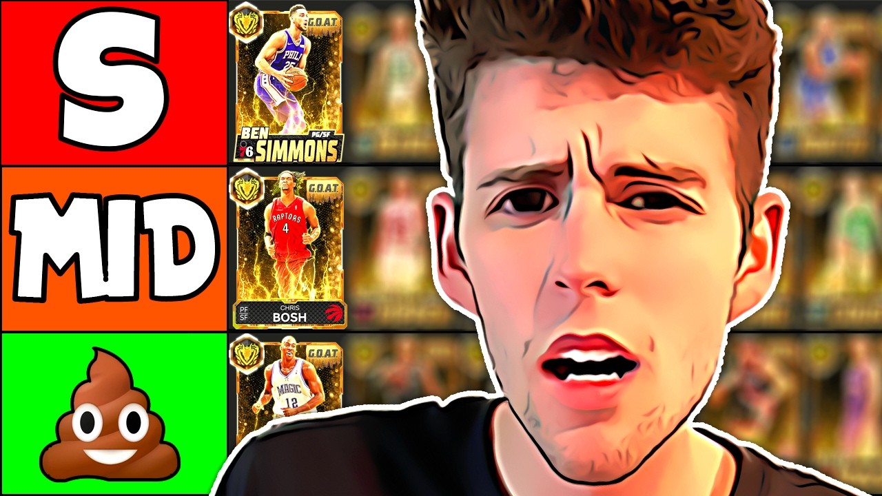 РЕЙТИНГ ВСЕХ КАРТ GOAT В TIER-ЛИСТЕ! NBA 2K26 MyTEAM