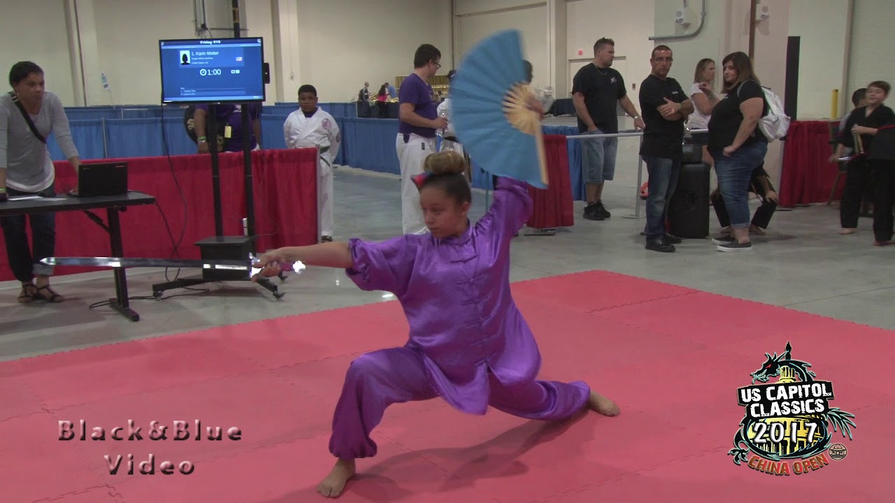 Fan Katas Forms 2 Eliminations 2017 U S  Capitol Classics Karate Tournament