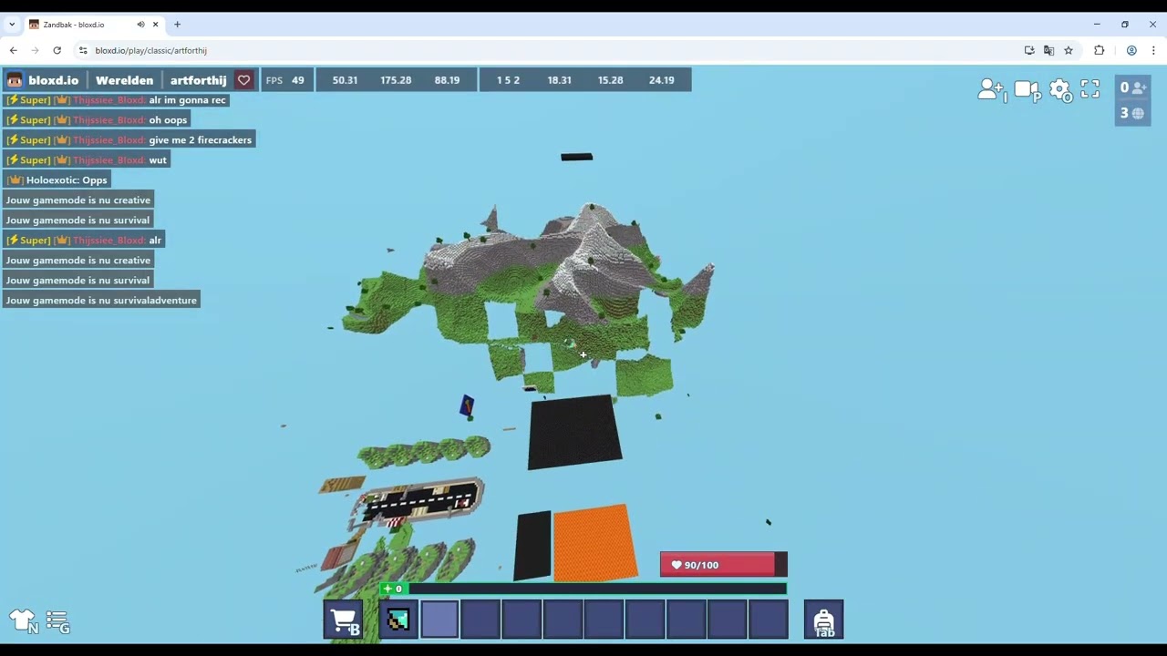 I JUST DISCOVERED AN NEW GLIDER TRICK! (Bloxd.io)