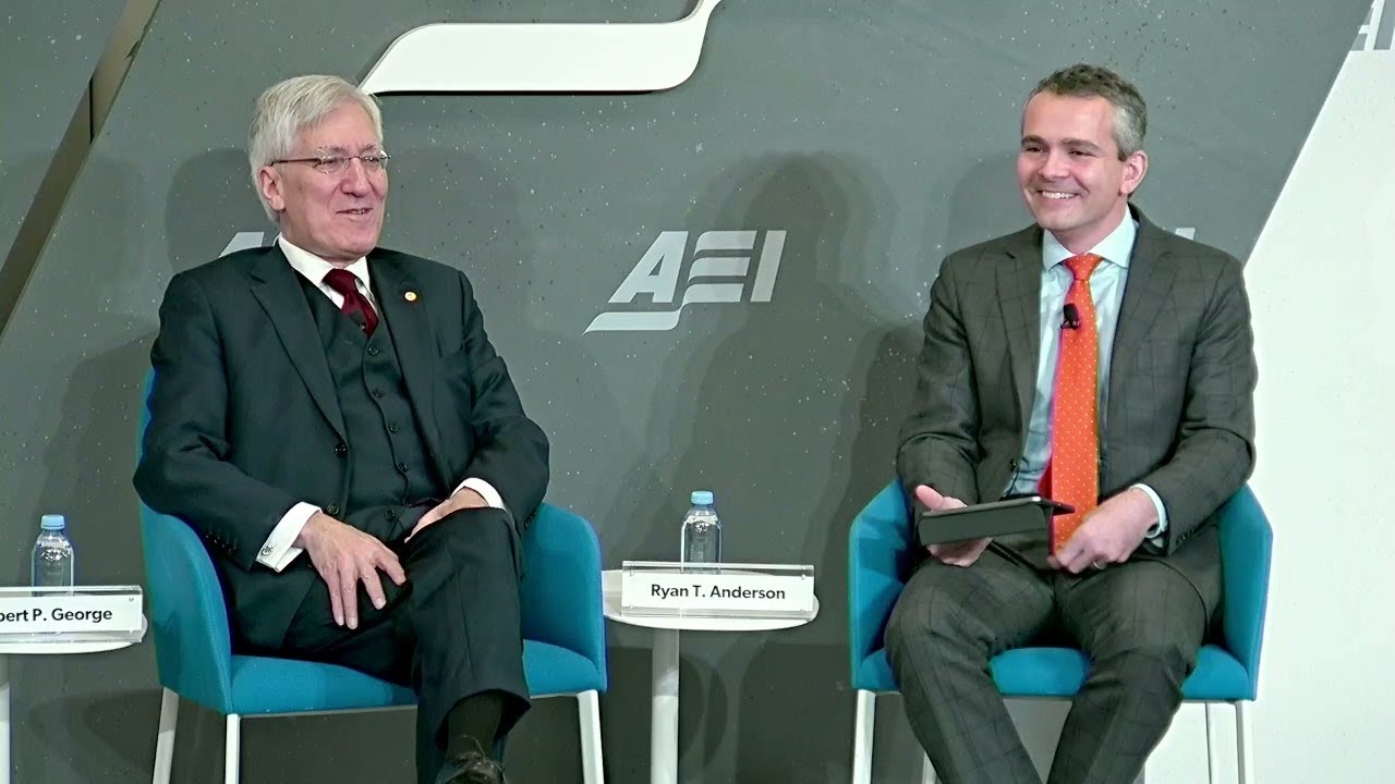 30 Years of Making Men Moral: A Conversation with Robert P. George