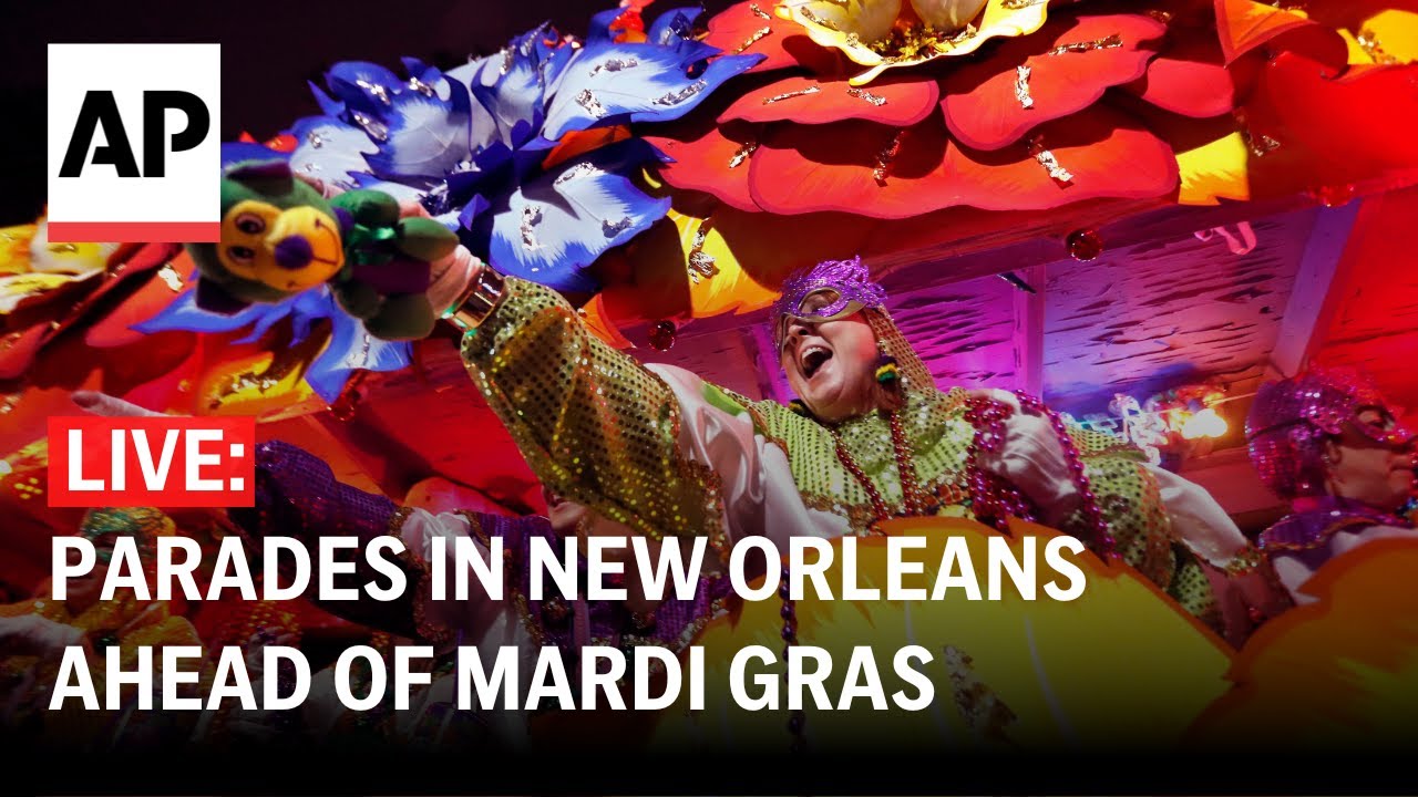 LIVE: Parades in New Orleans ahead of Mardi Gras