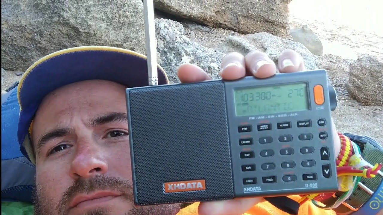 ATLANTIC 103.3 FM de TANGER Marruecos captada en Cádiz Playa de La Caleta España - Junio 2020