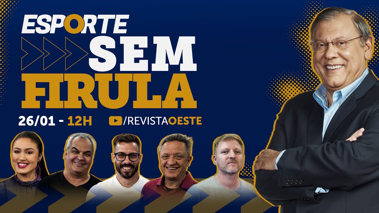 ESPORTE SEM FIRULA, COM MILTON NEVES | 26/01/2026