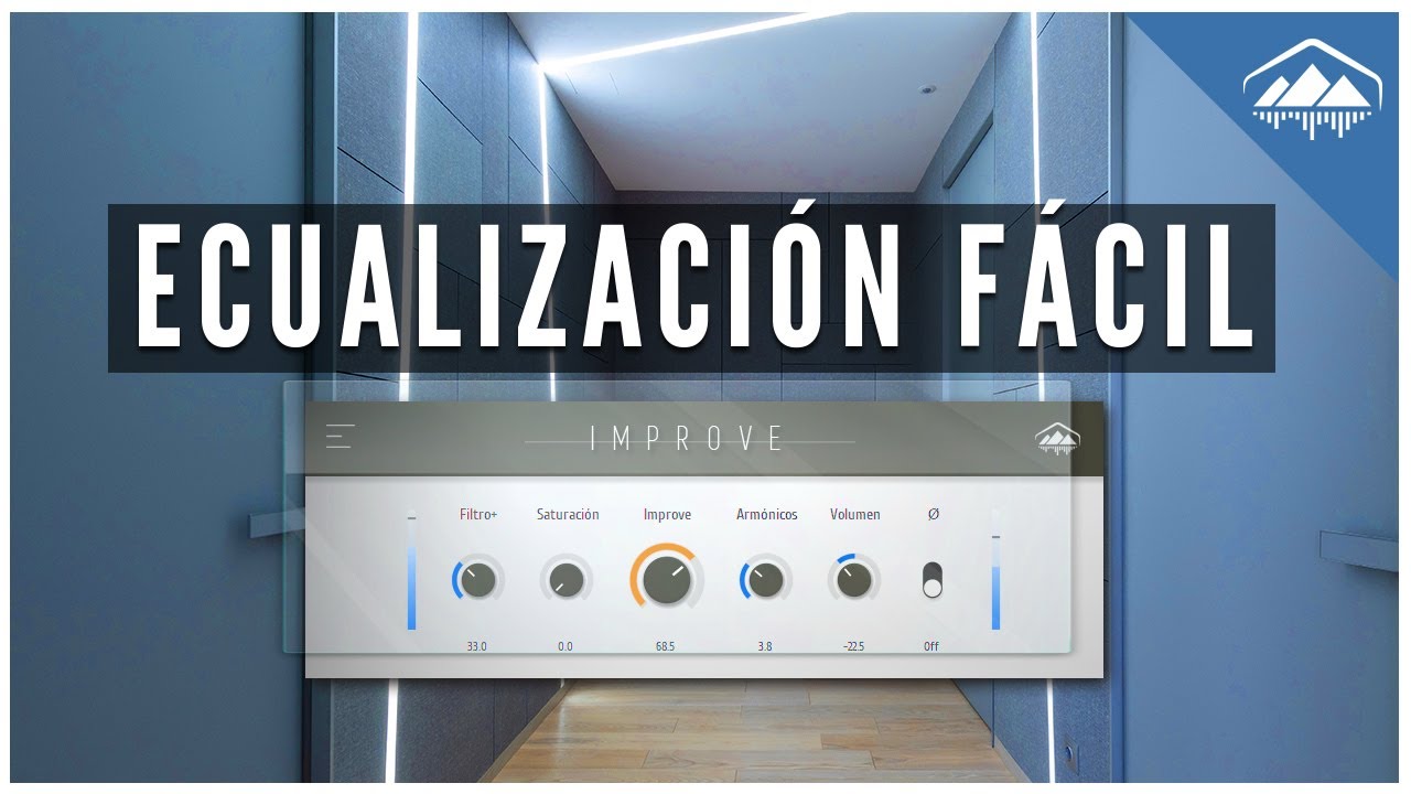 ECUALIZACIÓN FÁCIL CON IMPROVE PARA BATERÍAS: Bombo, Caja, Toms...
