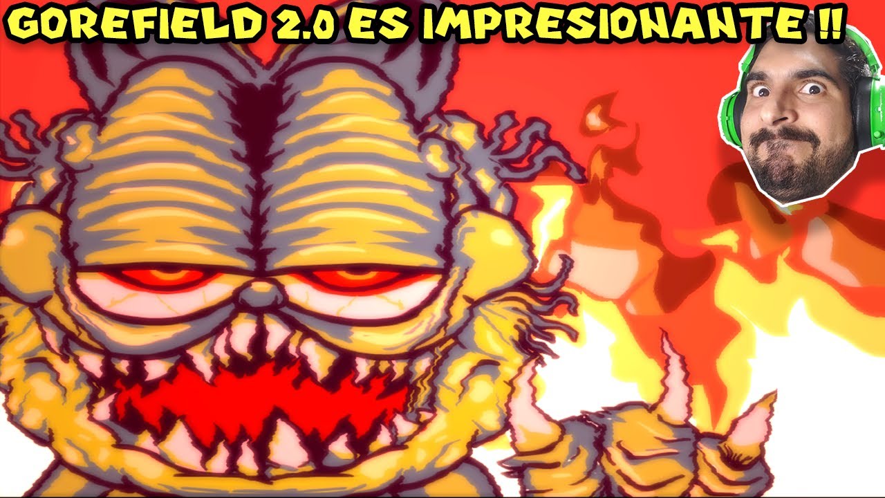EL MOD DE GOREFIELD 2.0 EN FNF ES IMPRESIONANTE !! - FNF Gorefield V2.0 con Pepe el Mago (#1)