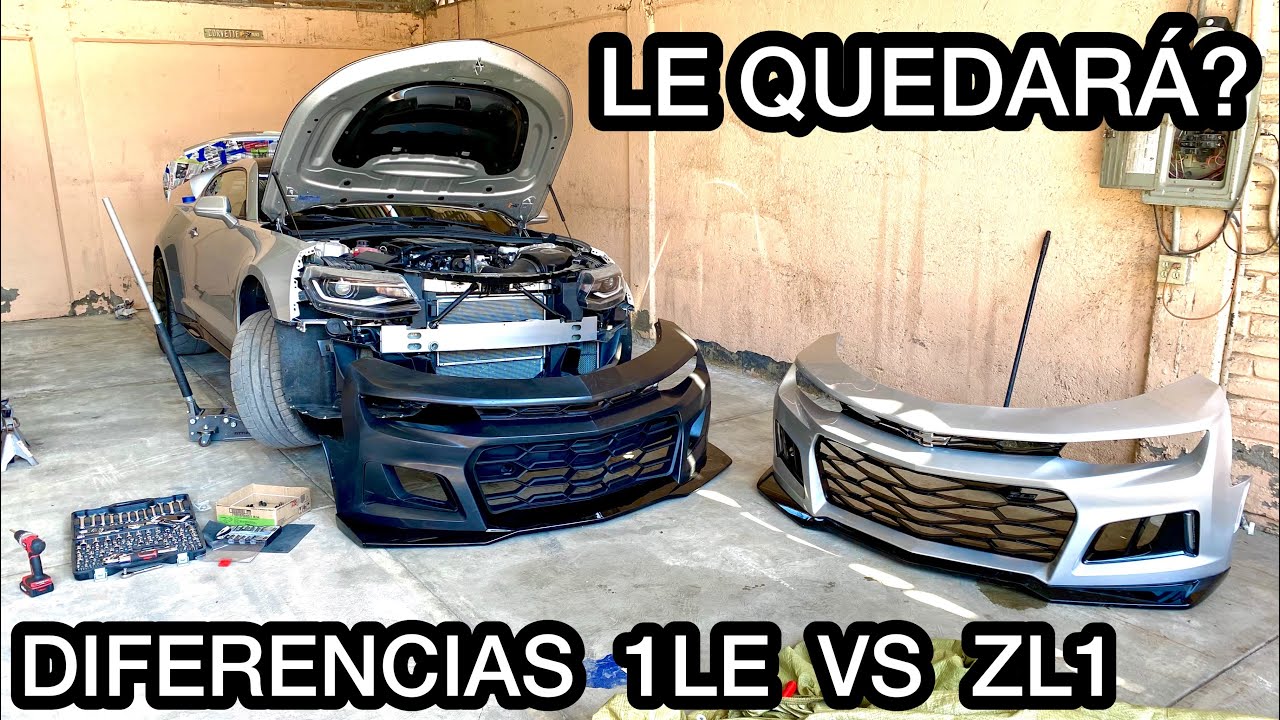 CONVERSIÓN FRONTAL A ZL1 1LE PARA EL CAMARO 6TA GENERACIÓN! ATROX CUSTOMS