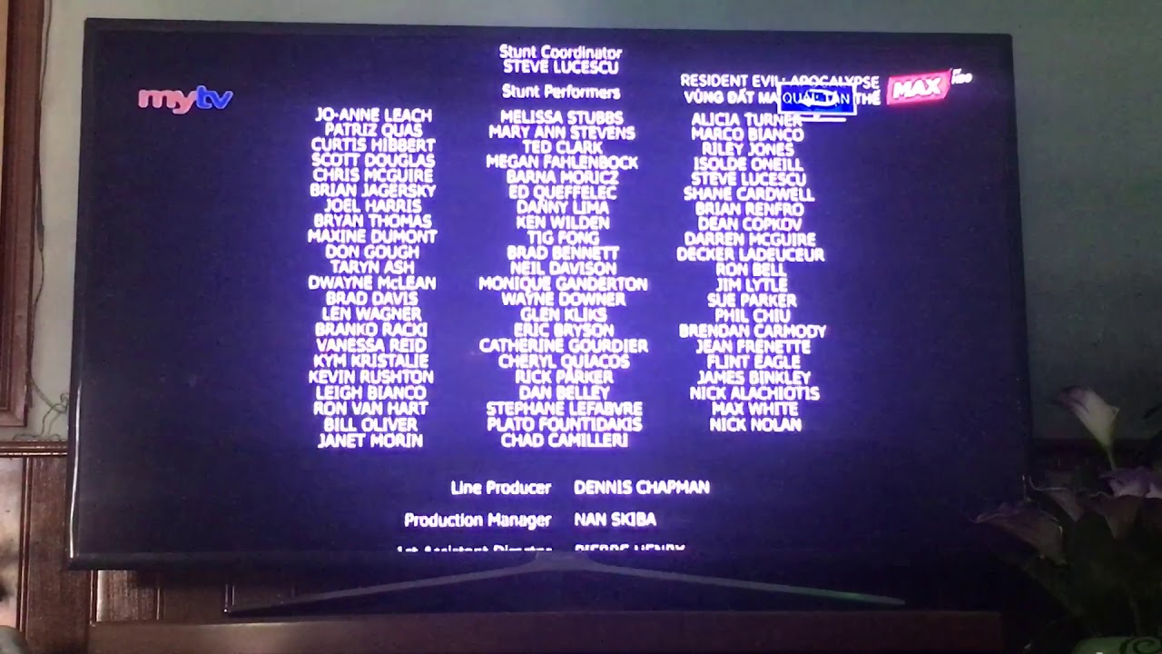 Resident Evil: Apocalypse - End Credits (CineMax)