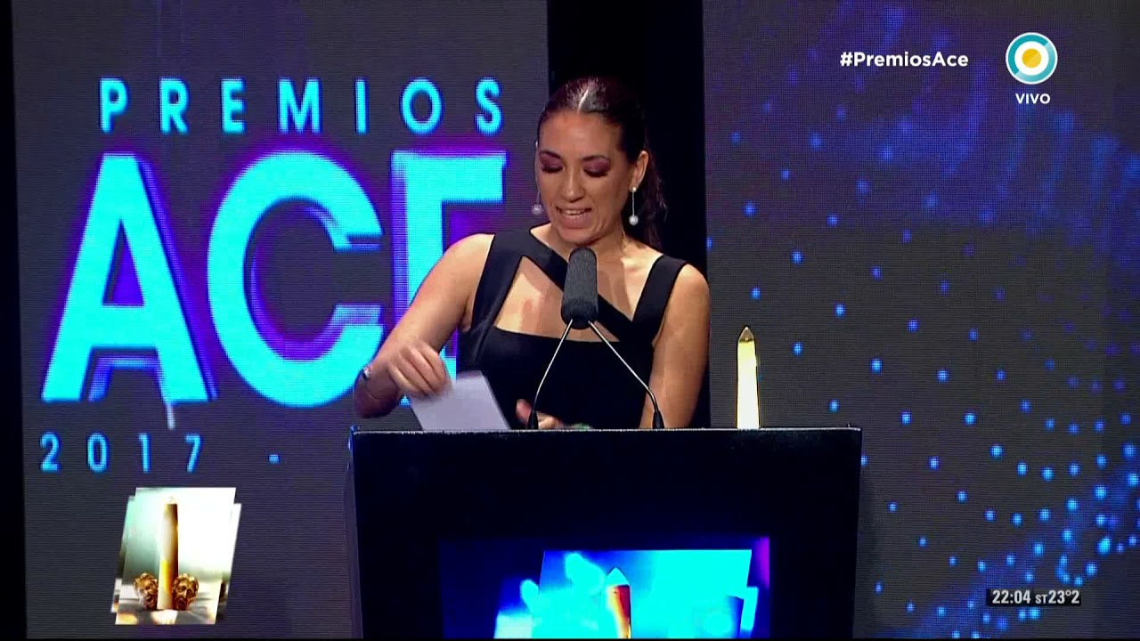 #PremiosACE | Fabi&aacute;n Vena: Mejor actuaci&oacute;n  en  obra para un solo personaje