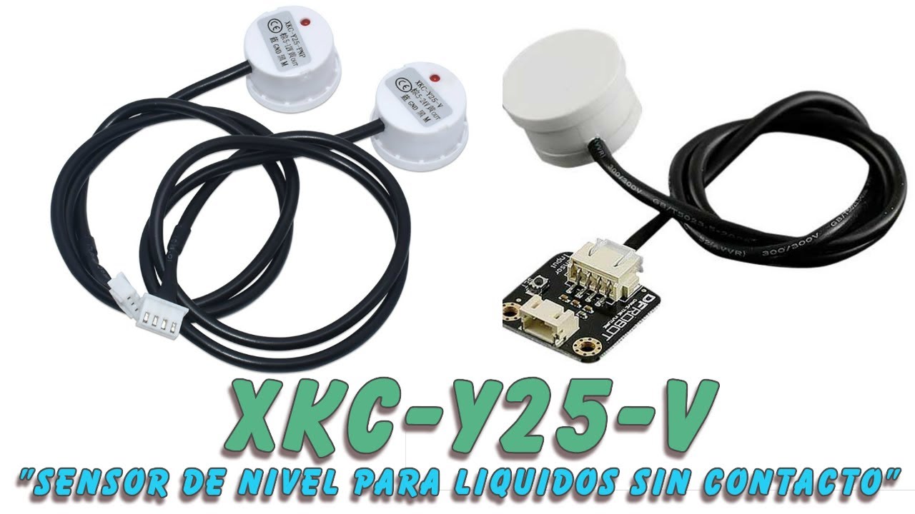 XKC-Y25-V : Sensor de líquidos sin contacto.