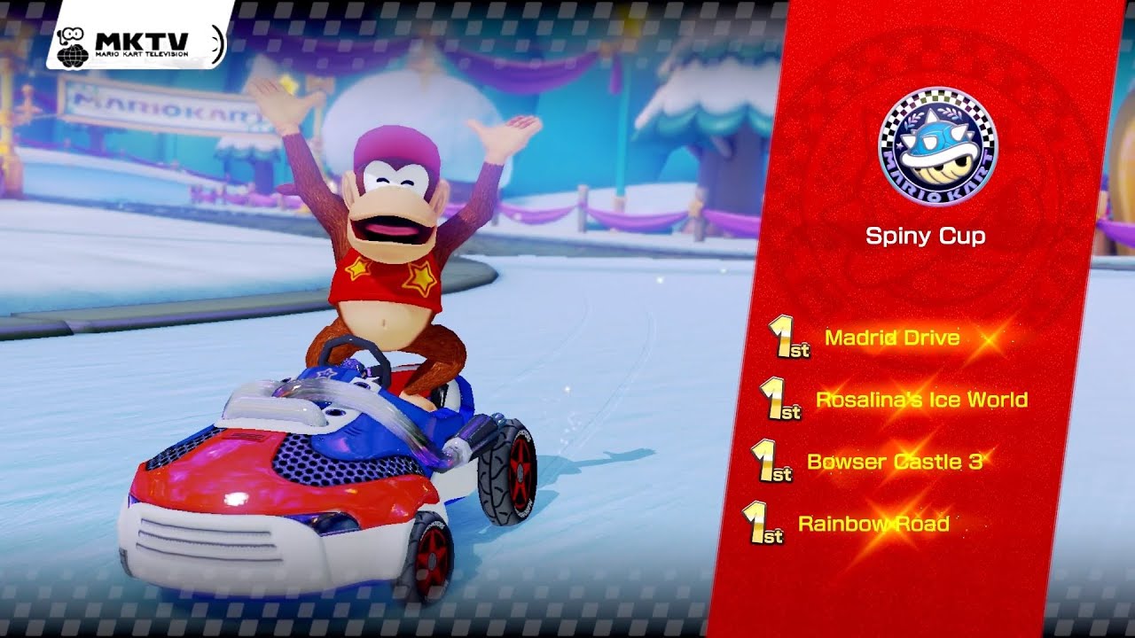 Mario Kart 8 Deluxe Spiny Cup 50cc