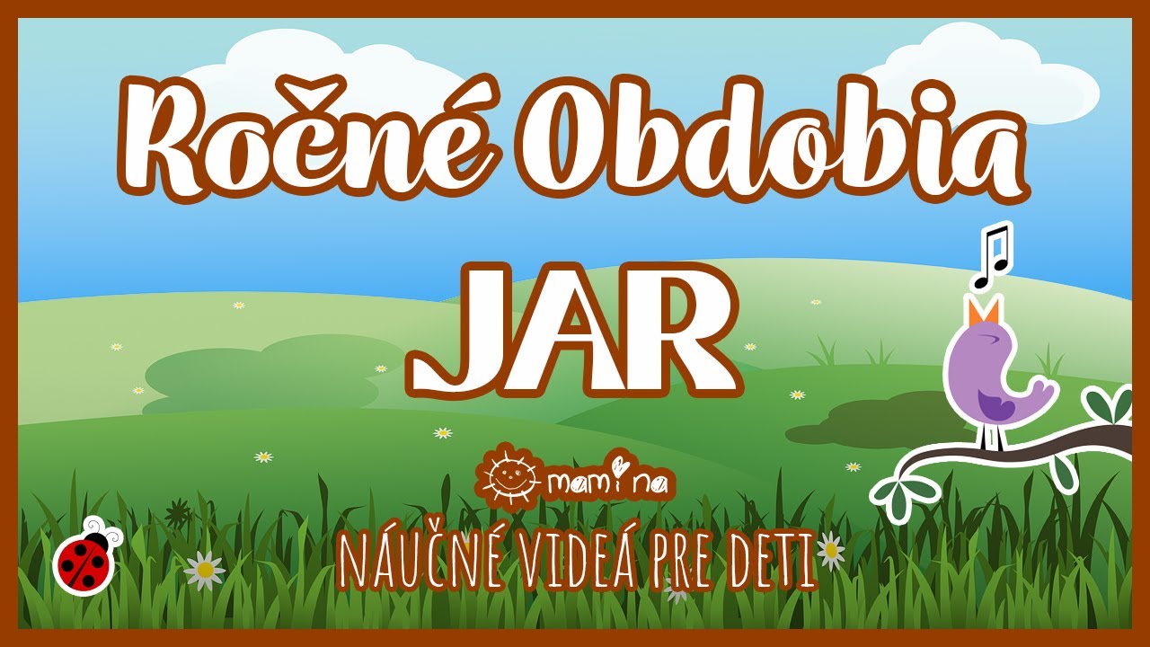 Ročné obdobia - Jar | maminask :)