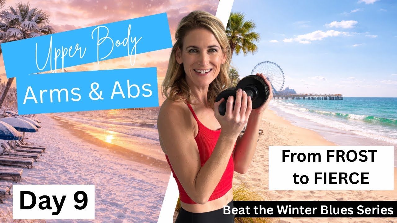 ARMS & ABS Workout 🔥 | 30-Min Upper Body Toning with Dumbbells (Winter Series Day 9)
