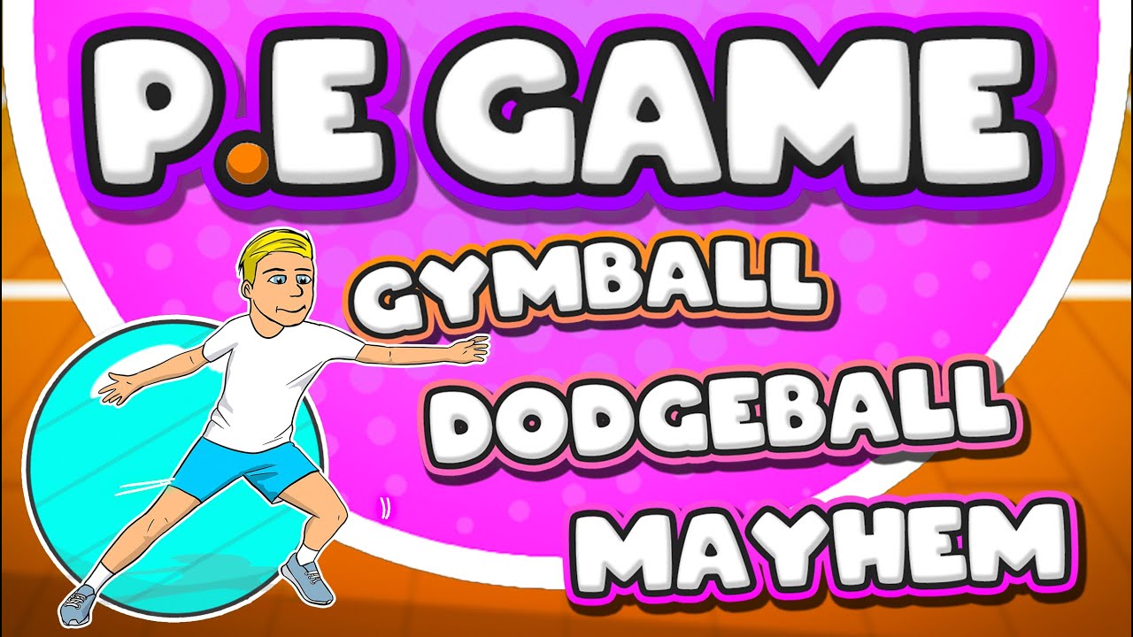 Gymball dodgeball mayhem, a crazy whole-class PE game!
