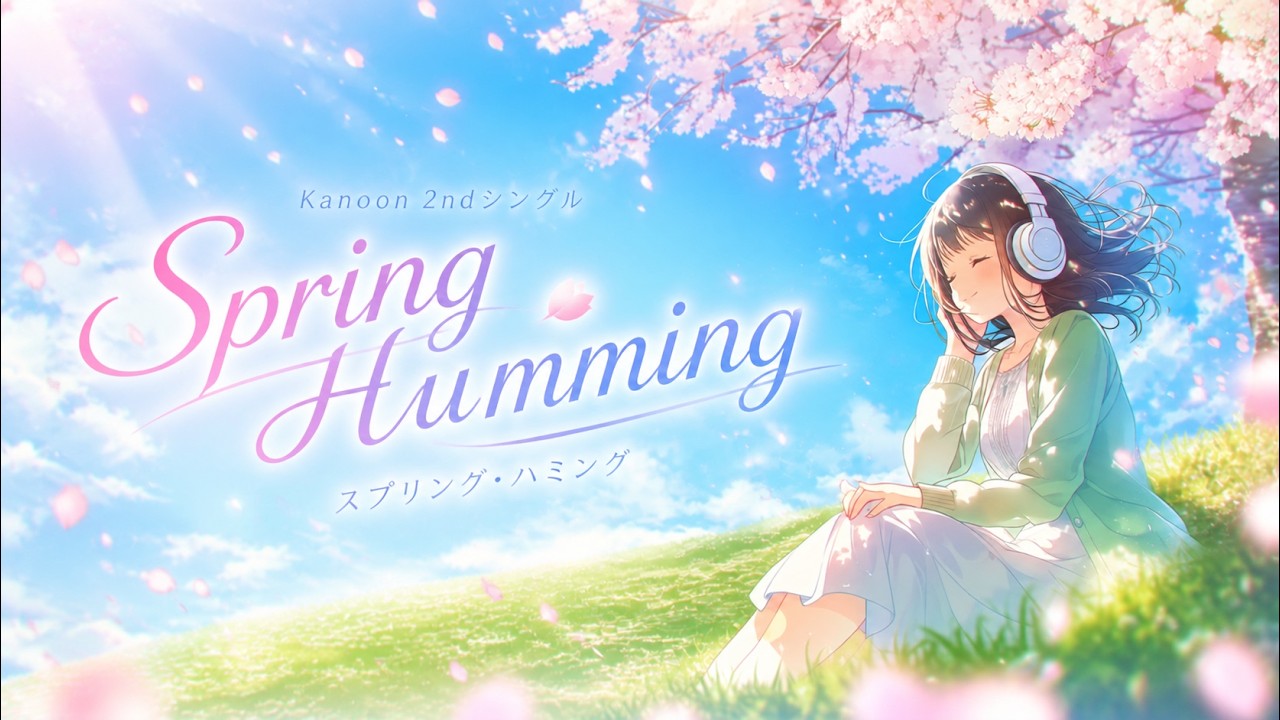 「Spring Humming」【Kanoon　2nd シングル】春に聴きたい曲
