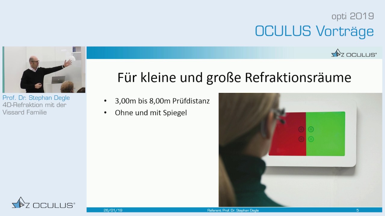 Prof. Dr. Stephan Degle: 4D-Refraktion mit der Vissard Familie