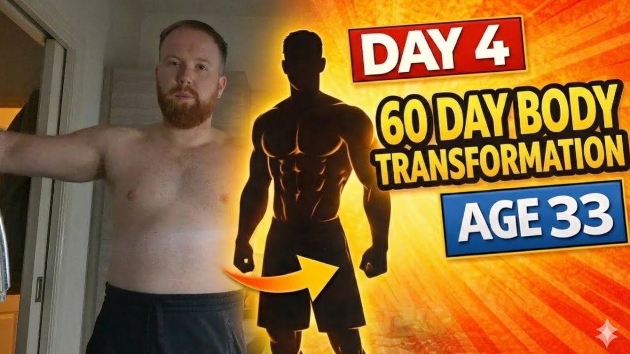 Day 4: Im Transforming My Body In 60 Days...Its Not Easy 