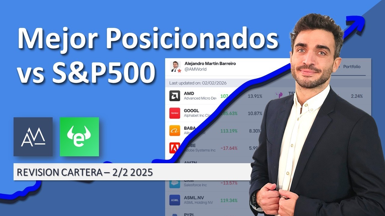 ¿Batiendo al S&P500? 📈 Mi Cartera Real 2026: Por qué acumulo Adobe, PayPal y Uber | 📈 AMWorld