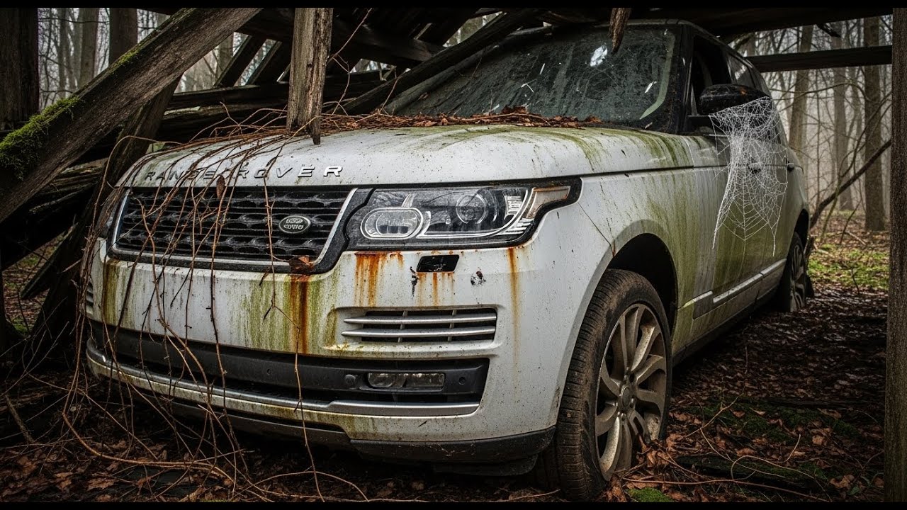 Restoring a Destroyed 2018 Range Rover | Abandoned Car Restoration ASMR