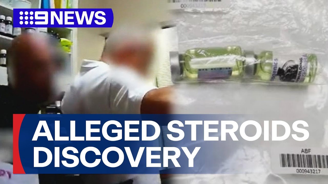 Former doctor faces court over alleged discovery of illegal steroids | 9 News Australia