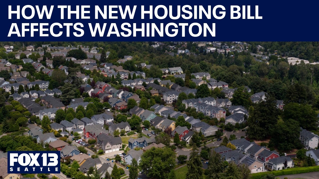 Как новый закон Конгресса о жилье влияет на штат Вашингтон | FOX 13 Seattle