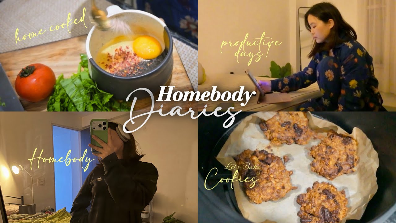 Homebody Diaries 🛋️🪴| Huge Grocery restock🍅| days in my life🍪 