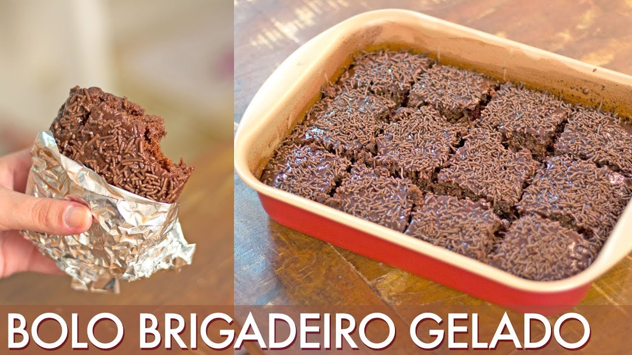 Como fazer Bolo brigadeiro gelado - Segredinhos #192