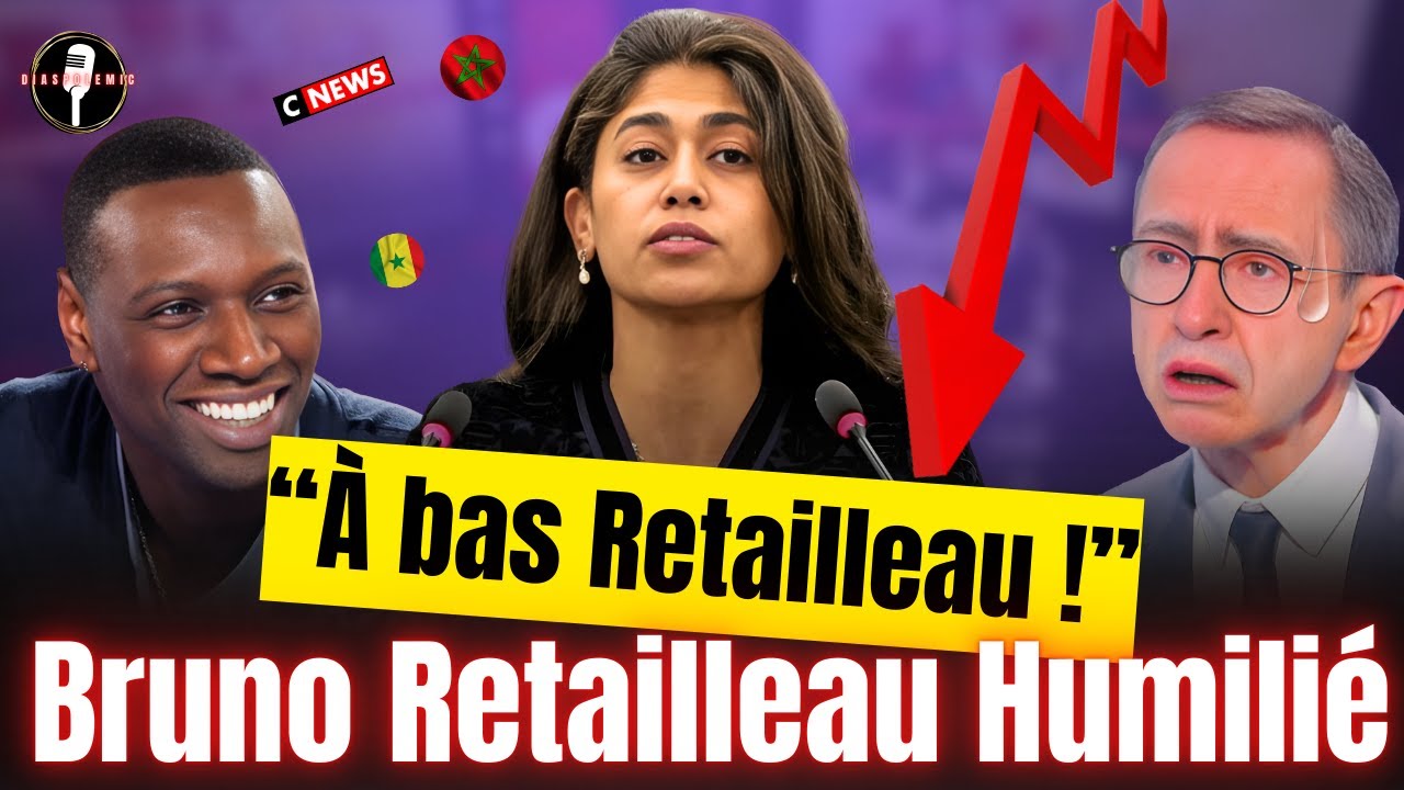 OMAR SY ciblé par Cnews, Rima Hassan HUMILIE Retailleau, Sonia MABROUK en Panique pour MORANDINI