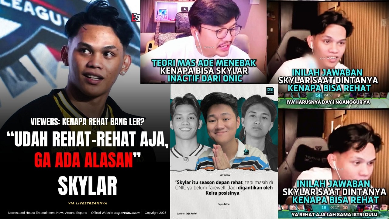 JADI SKYLAR REHAT APA DIREHATIN NIH ?? WELCOME ONIC KELRA ! COACH ADI FAREWELL