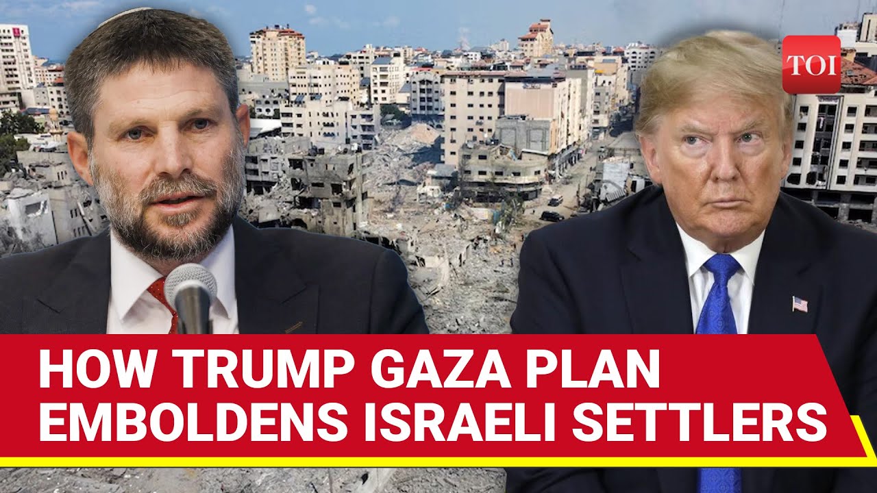 'Bury Palestinian State': Trump Gaza Occupation Shocker Emboldens Israeli Settlers | Watch