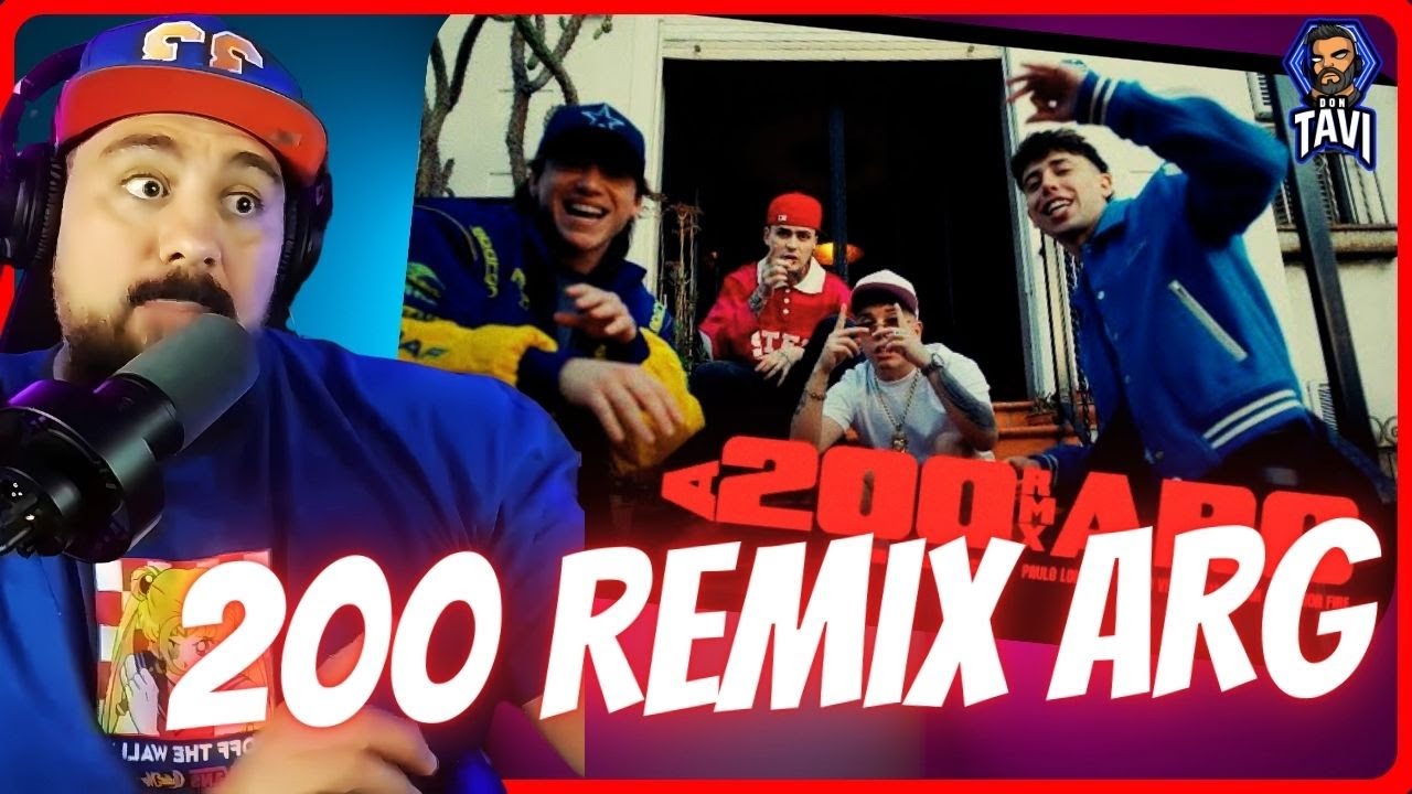 REACCION A A 200 REMIX ARG - KING SAVAGGE, LUCK RA PAULO LONDRA, JAIRO VERA LIT KILLAH & BAYRON FIRE