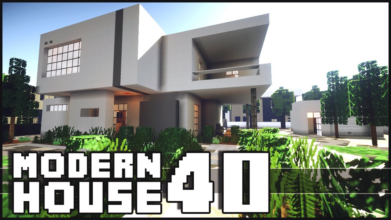 Minecraft - Modern House 40