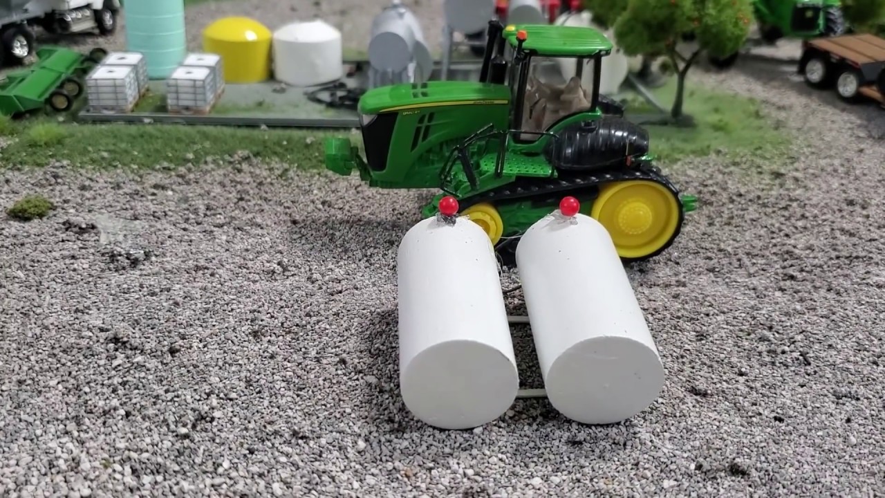 How to make 1/64 fuel tanks for your farm toy display