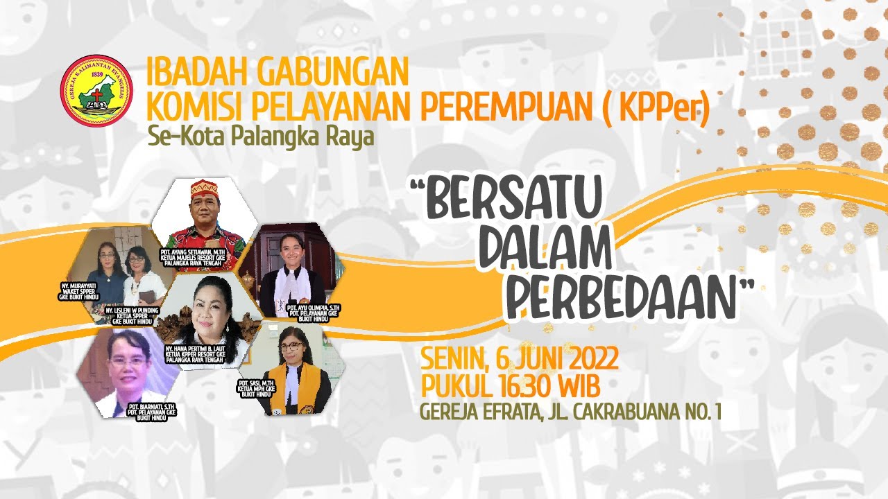 [LIVE] IBADAH GABUNGAN KPPer GKE Se-Kota Palangka Raya