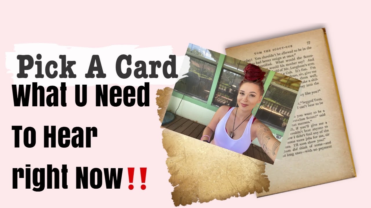What u need to hear right now 👂 pick a card 🔮